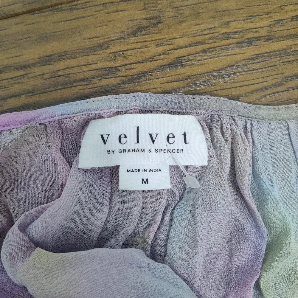 *Velvet by Graham & Spencer Priscilla Boho Dress M - Picture 5 of 8